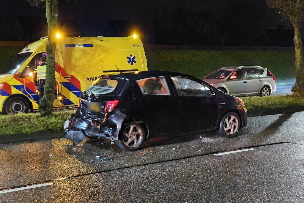 Flinke schade bij kop-staartbotsing