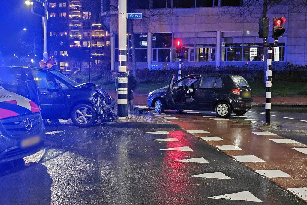 Voetganger aangereden tijdens afhandeling eerder ongeval