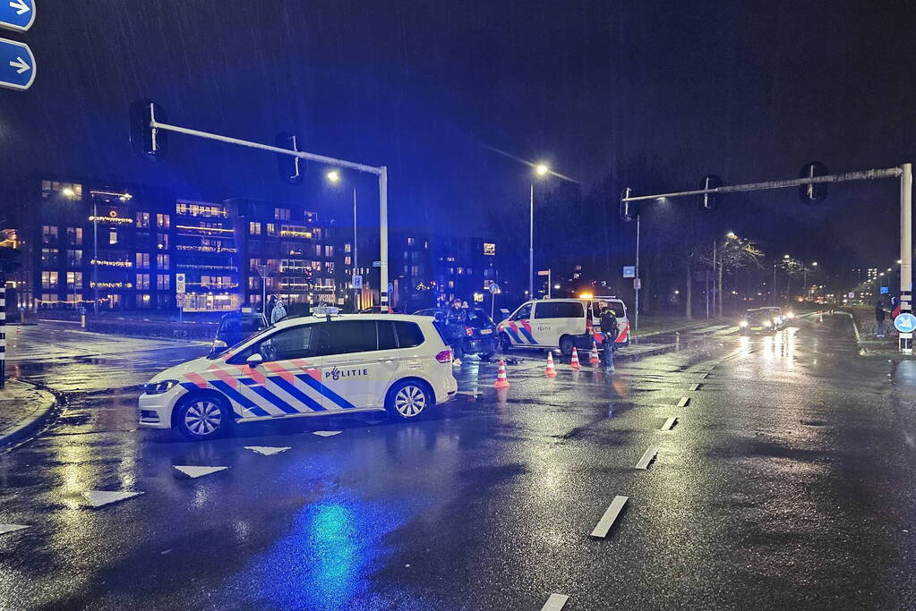 Voetganger aangereden tijdens afhandeling eerder ongeval