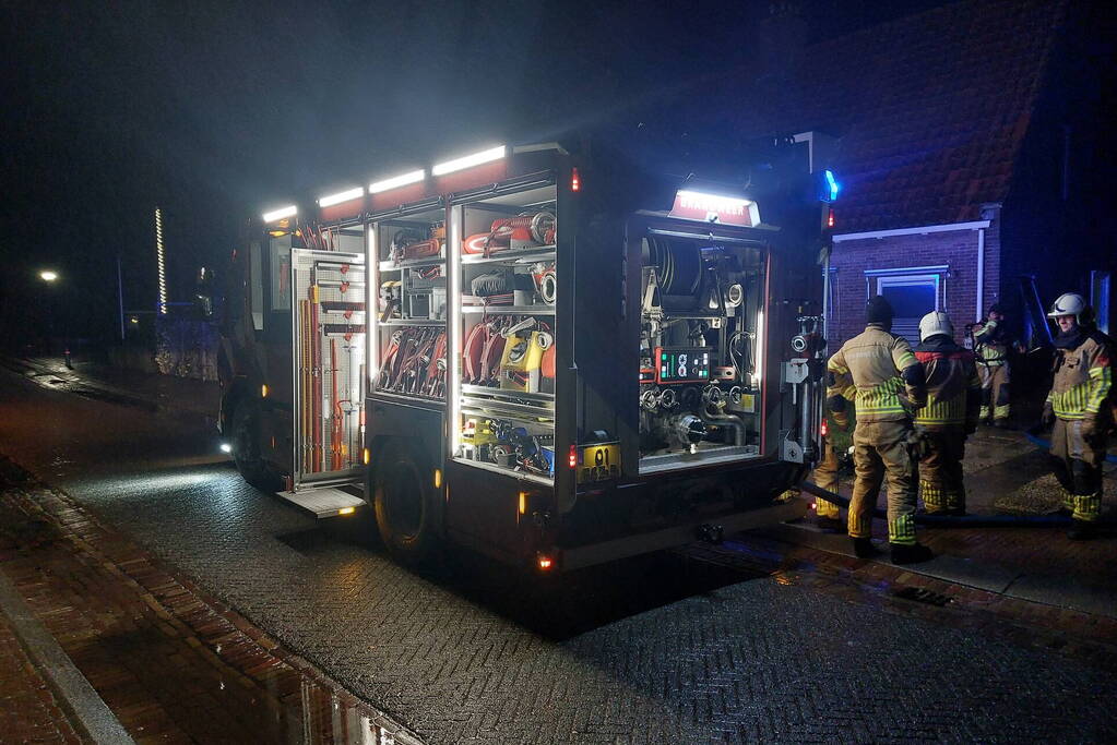 Elektrische stoel vat vlam in woning