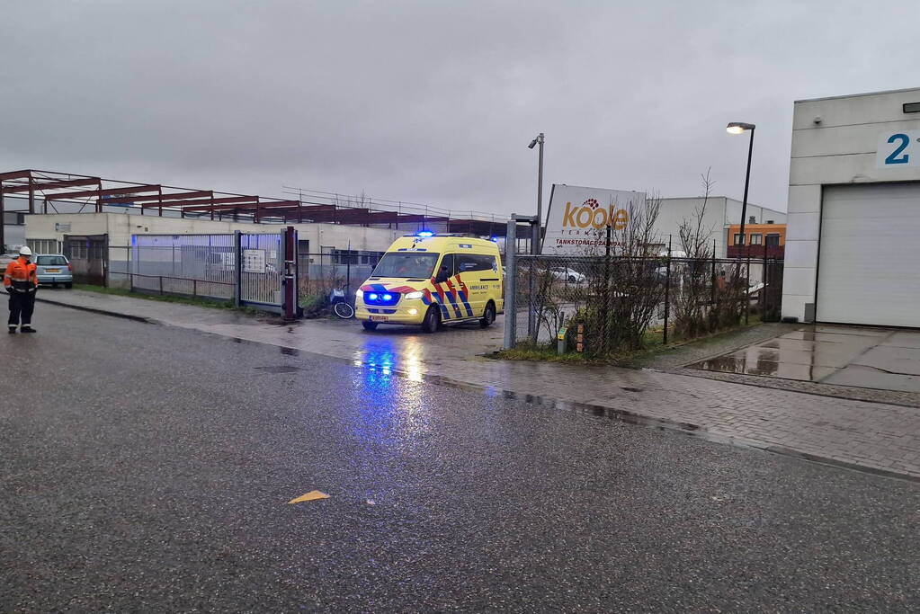 Ernstig bedrijfsongeval op schip