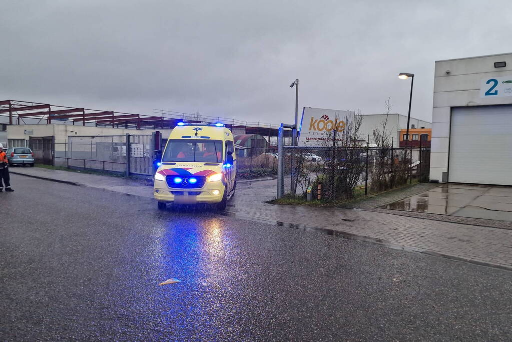Ernstig bedrijfsongeval op schip