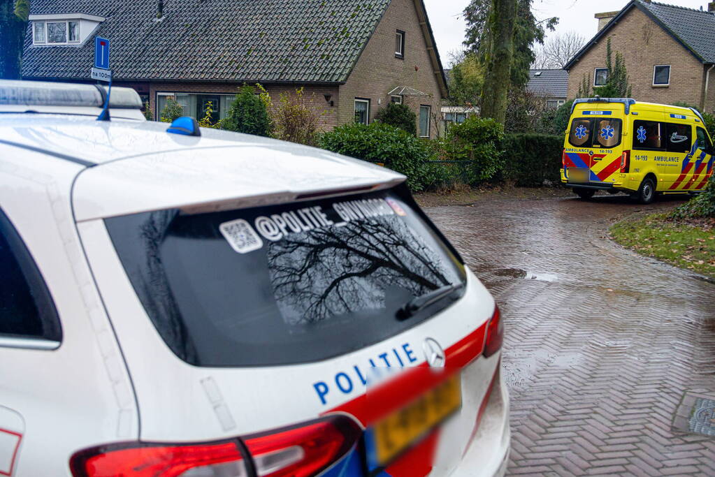 Automobilist rijdt boom omver