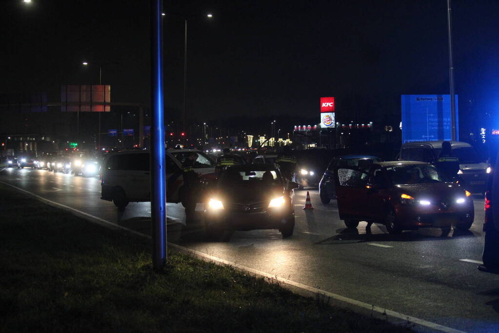 Gewonde bij ongeval tussen twee auto's