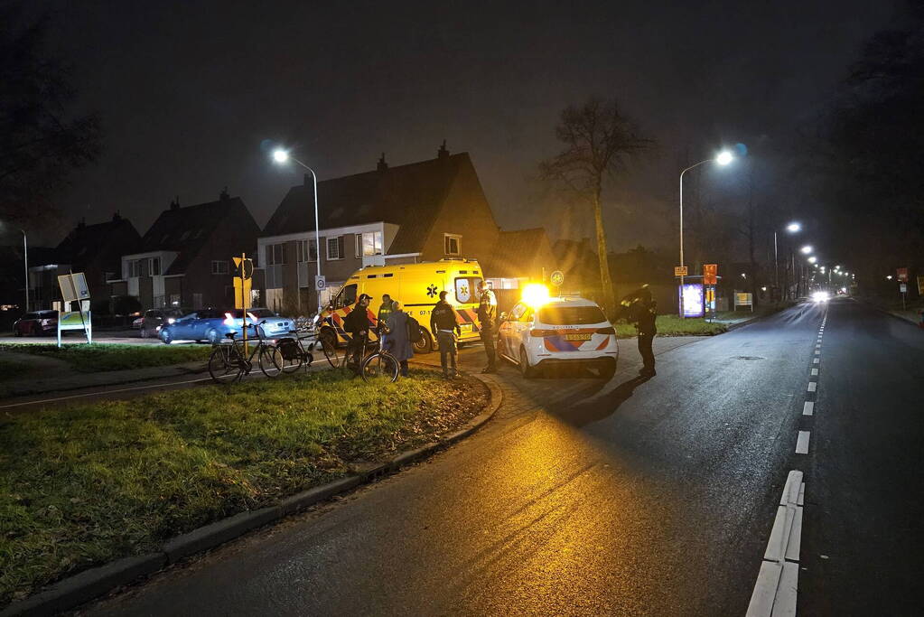 Fietser gewond bij aanrijding met auto