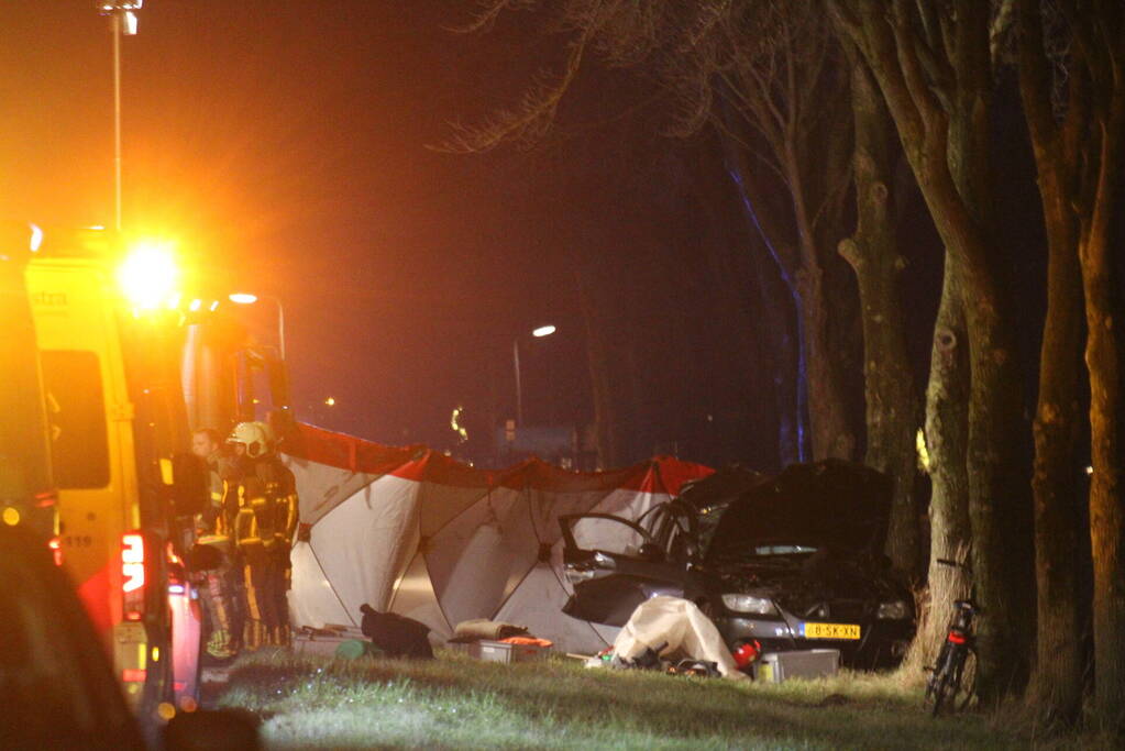 Dode en gewonden bij eenzijdig ongeval