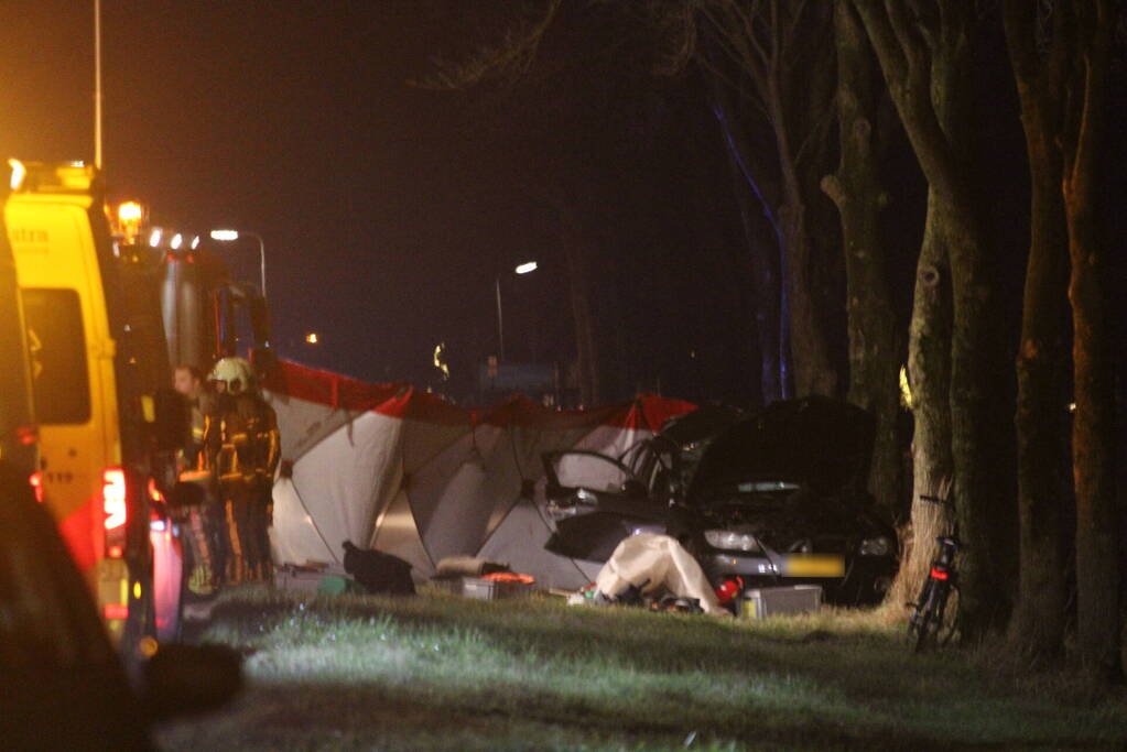 Dode en gewonden bij eenzijdig ongeval