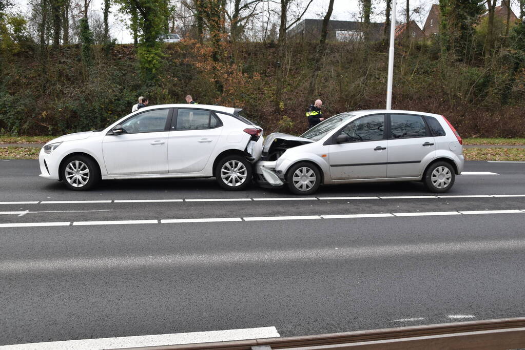 Flinke schade bij kop-staartbotsing