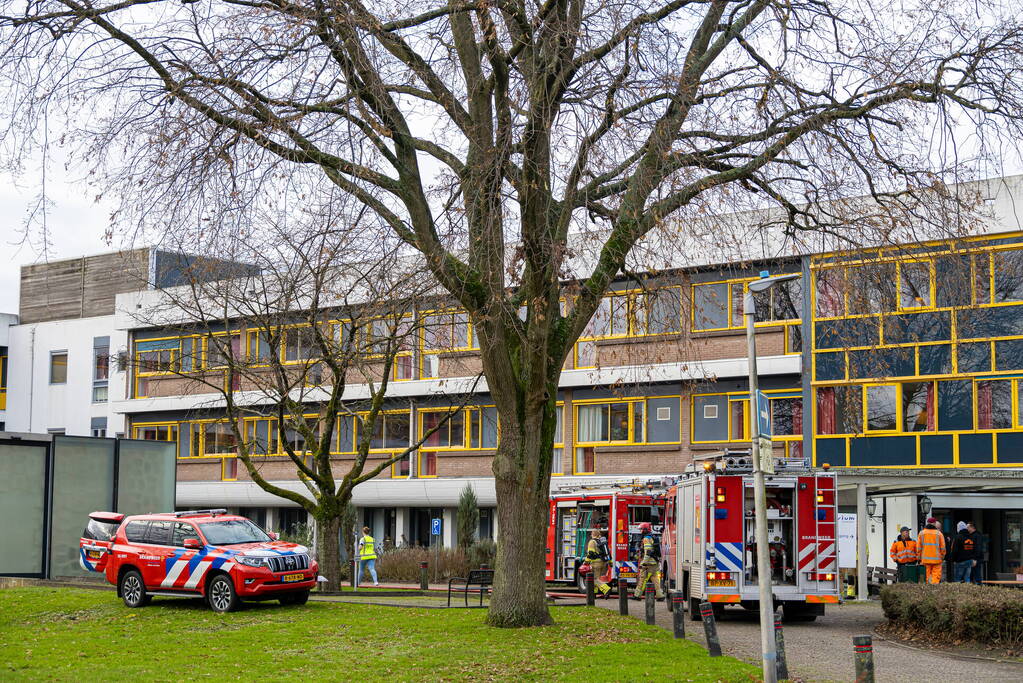 Zorgcentrum ontruimd door brandmelding