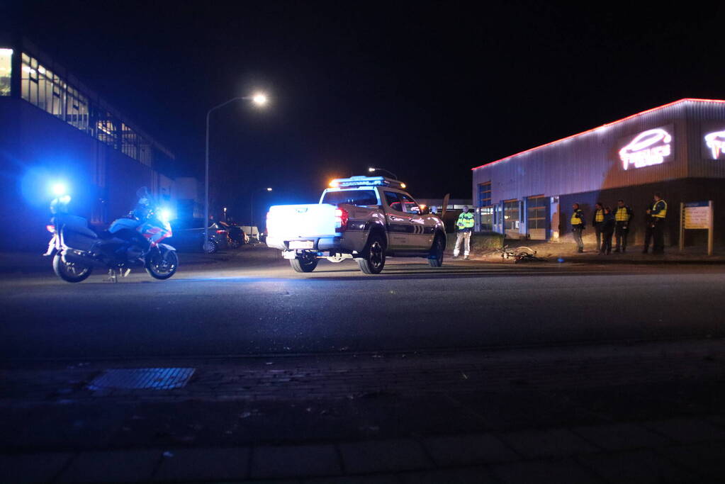 Fietser geschept door handhavers