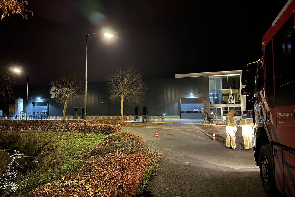 Stikstoftank verliest vloeistof door lekkage