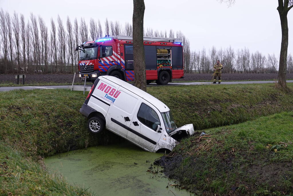 Drie gewonden bij ongeval op kruising