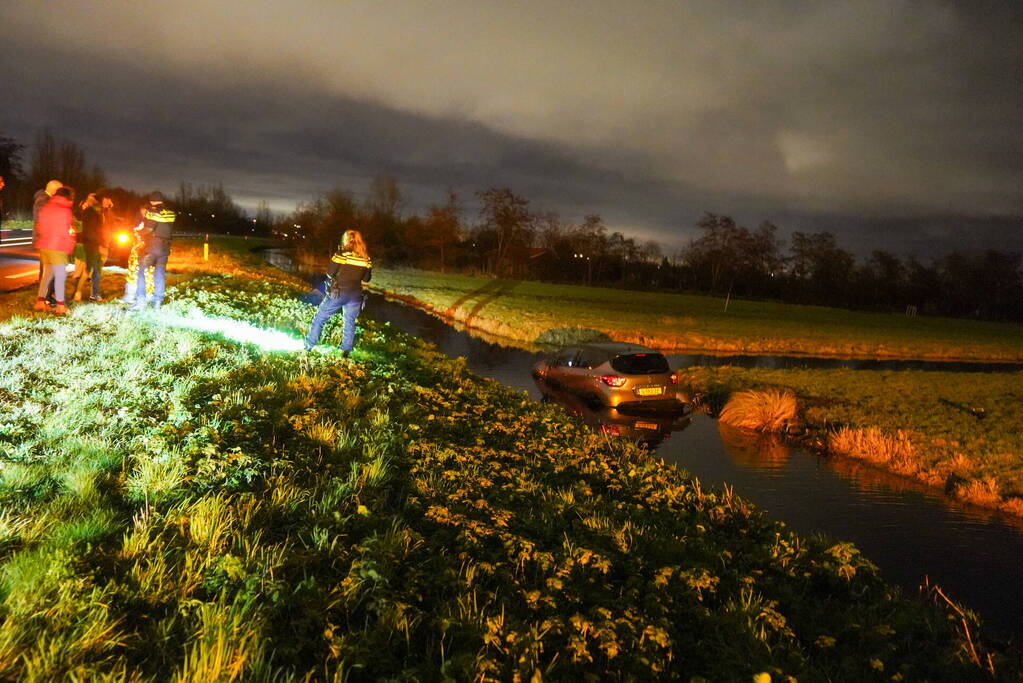 Bestuurder aangehouden na eenzijdig ongeval