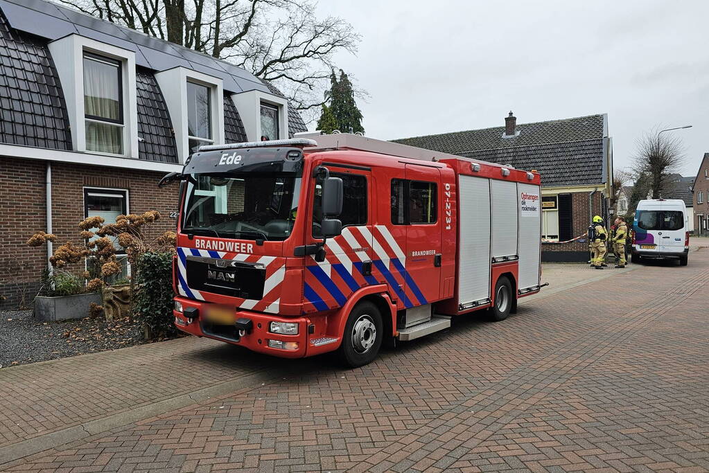 Gaslekkage ontstaan door werkzaamheden