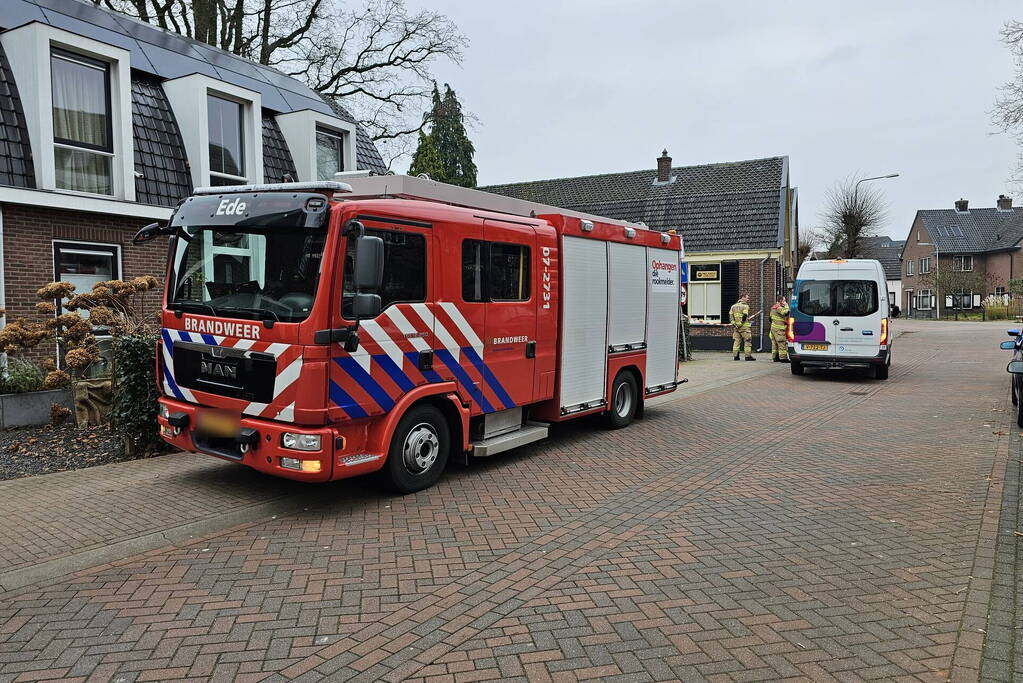 Gaslekkage ontstaan door werkzaamheden