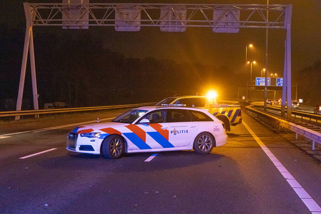 Twee gewonden bij ongeval op snelweg