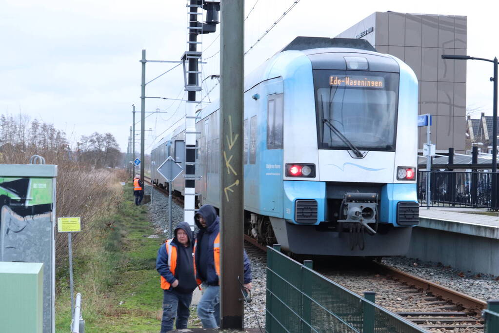 Defect trein zorgt voor overlast