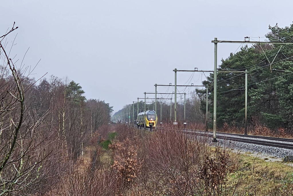 Treinverkeer gestremd door aanrijding met persoon