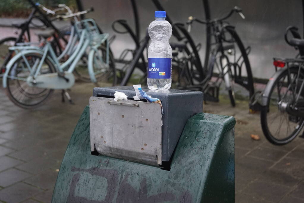 Veel vuilnisbakken afgesloten om vuurwerkschade te voorkomen