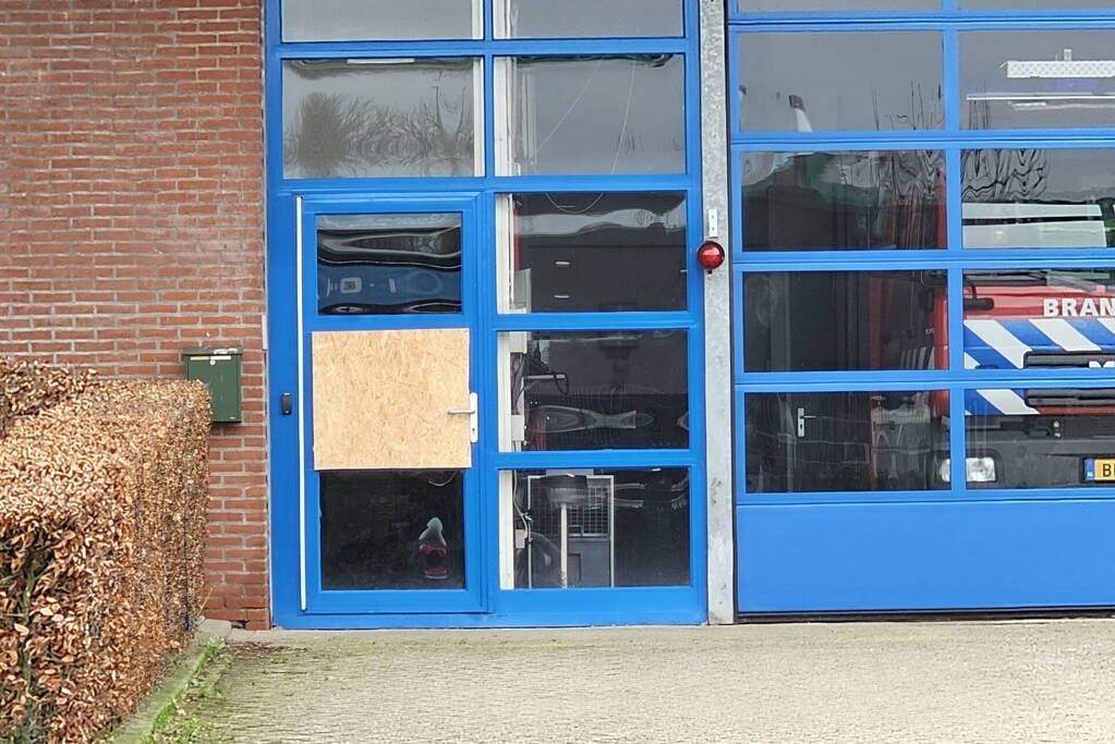 Redgereedschap meegenomen bij inbraak in brandweerkazerne