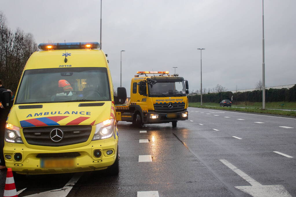 Dronken bestuurder veroorzaakt kop-staartbotsing