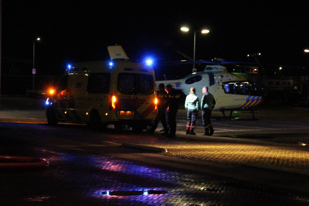 Traumateam ingezet voor medische noodsituatie