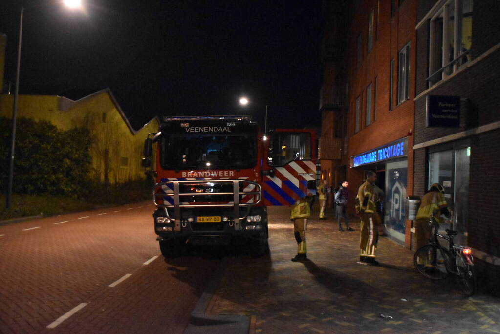 Wateroverlast in parkeergarage door baldadigheid