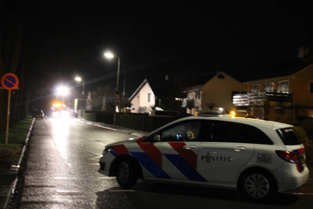 Brand in schoorsteen van vrijstaande woning