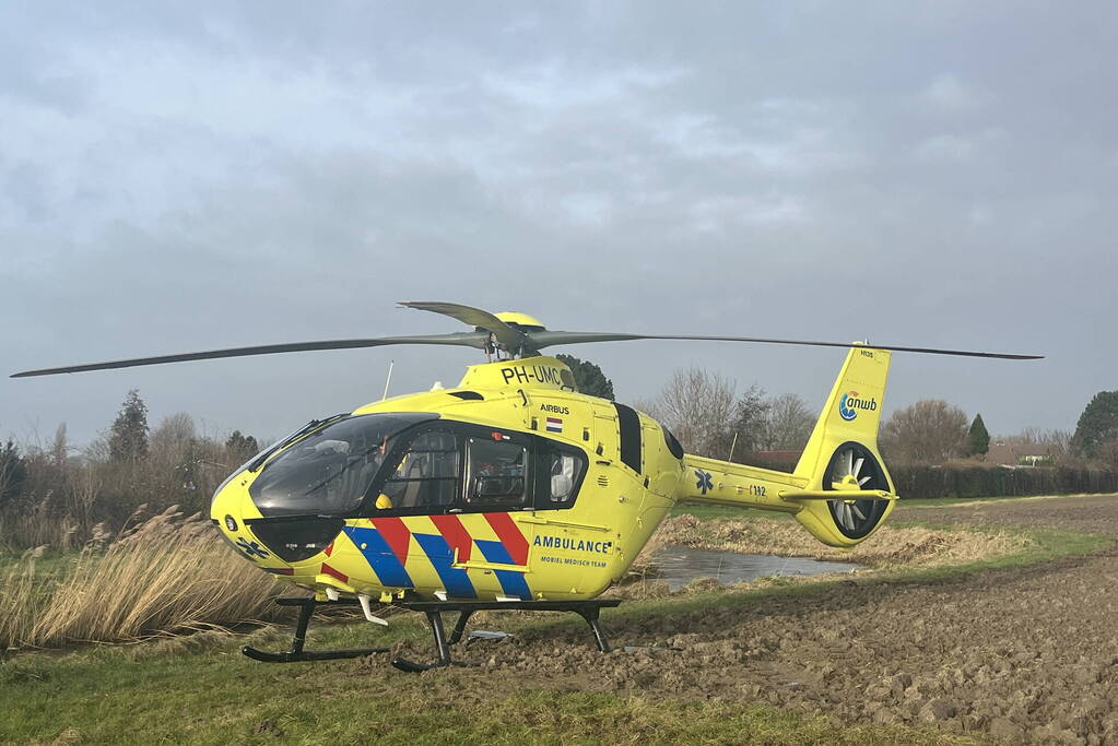 Traumateam ingezet voor medische noodsituatie
