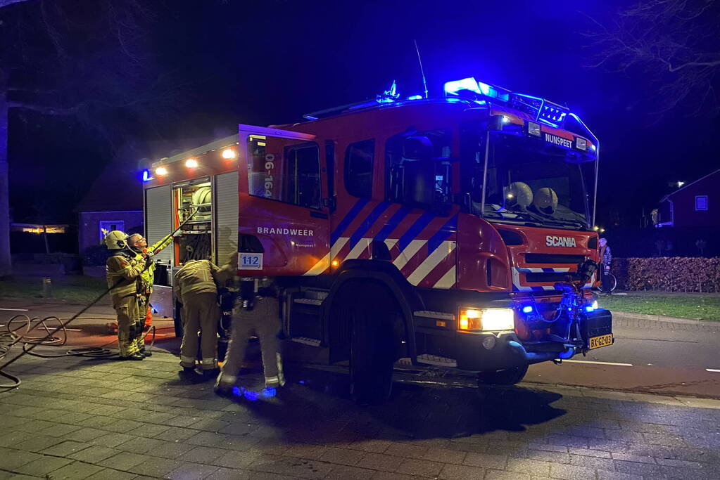 Heg vat vlam door vuurwerk