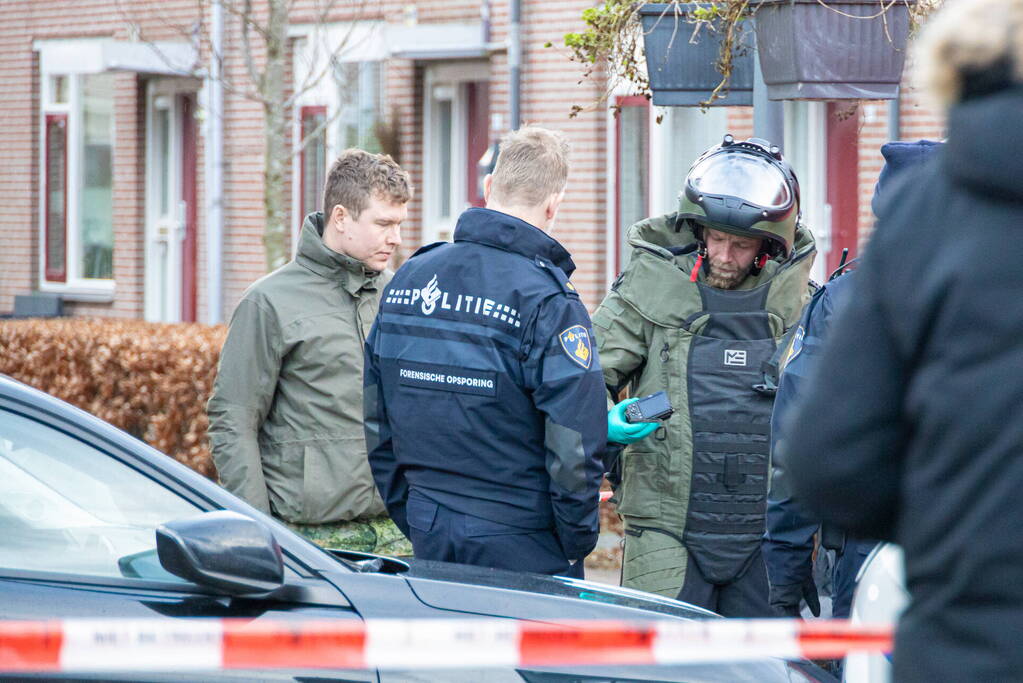 Woningen ontruimd na aantreffen van explosief