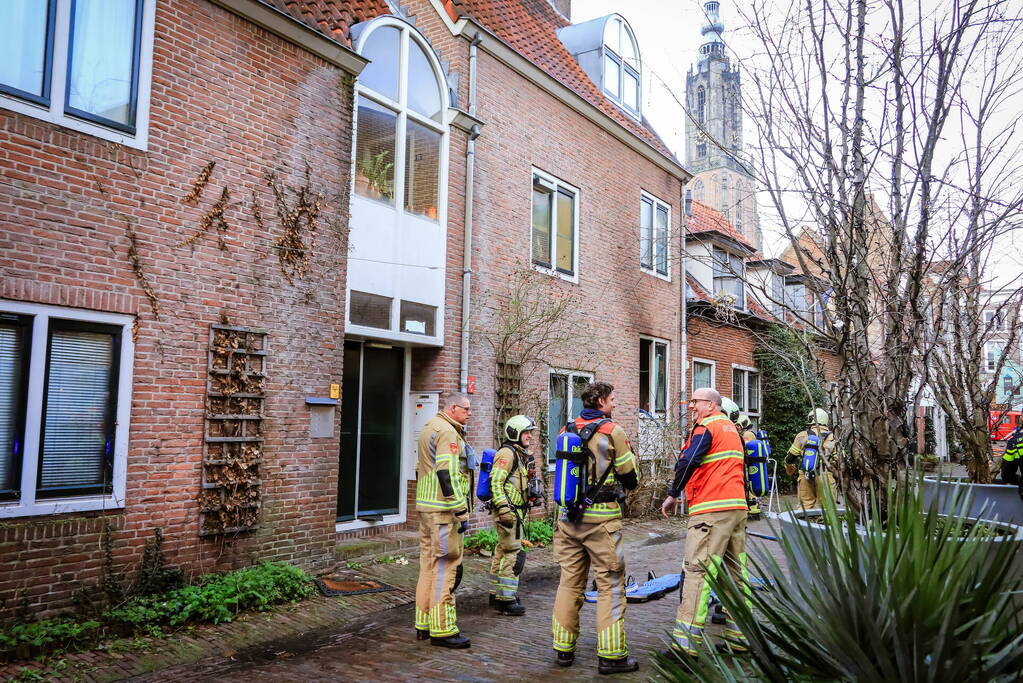 Veel schade bij woningbrand