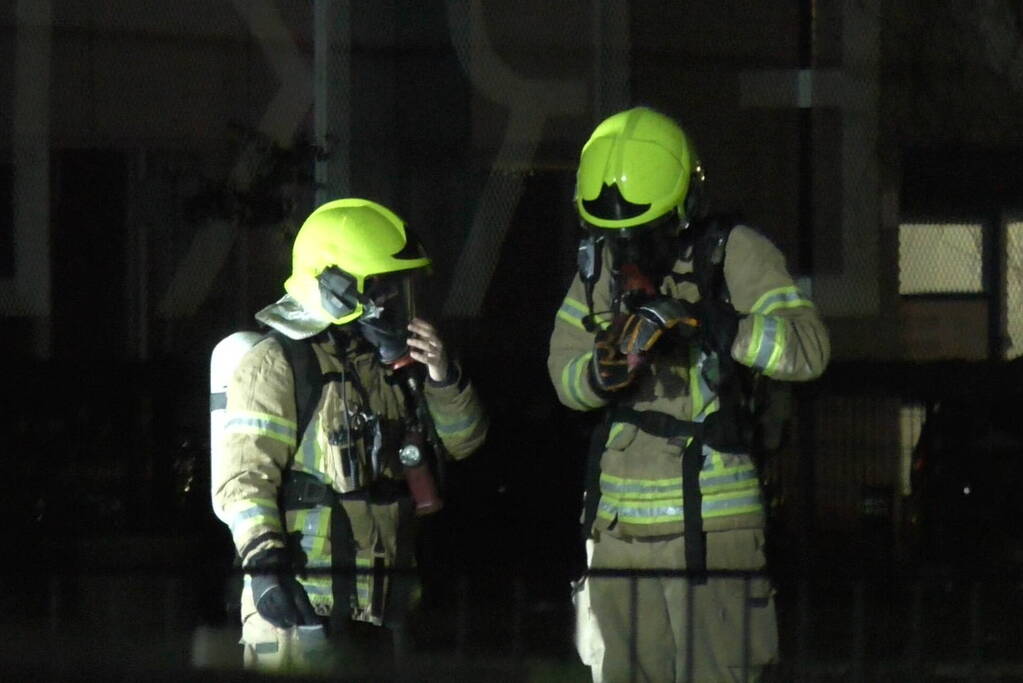 Scooterbrand straalt aan tegen school
