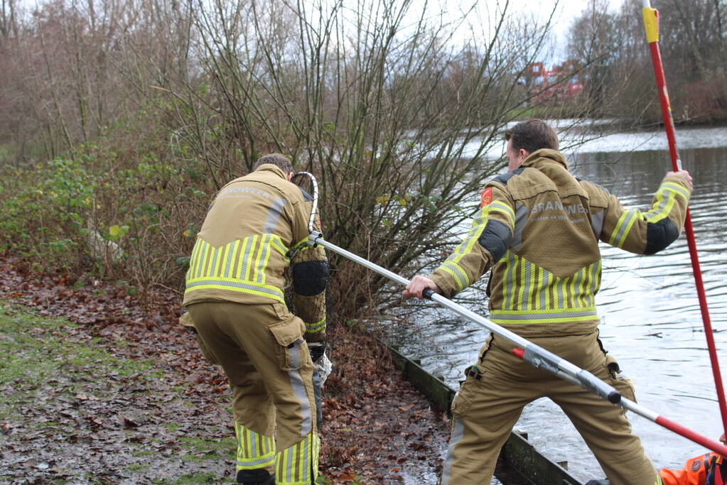 Dier gered door brandweer