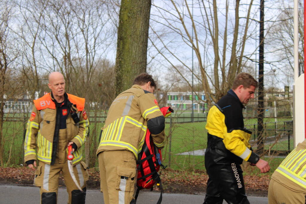 Dier gered door brandweer