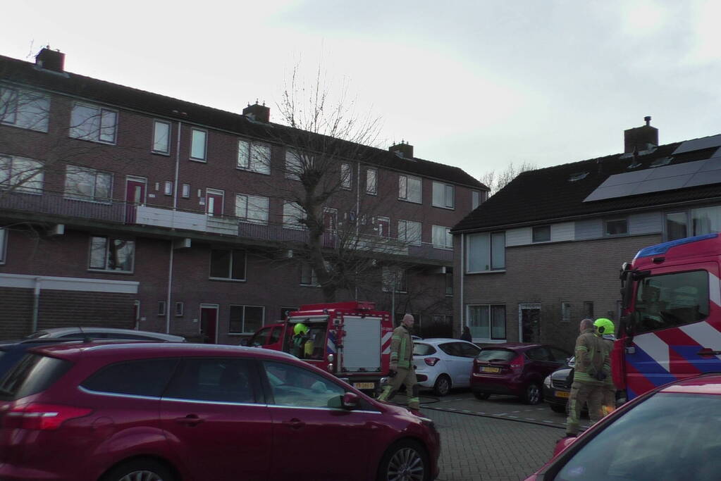 Kleine keukenbrand snel onder controle