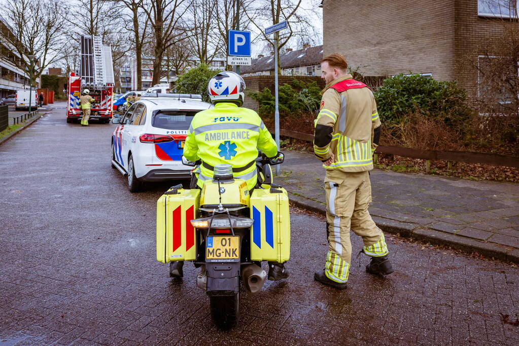 Vergeten pan zorgt voor brand