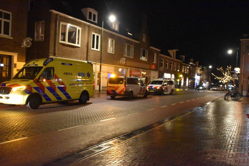 Hulpdiensten ingezet voor steekincident