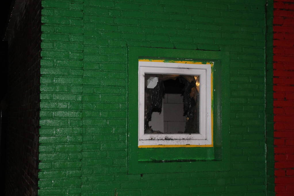 Brand in pizza zaak snel geblust