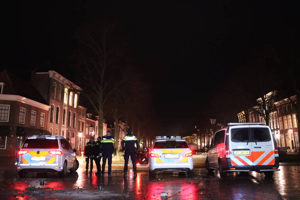 Grote politie-inzet na vernielingen en overlast in binnenstad