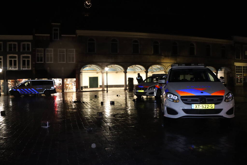 Grote politie-inzet na vernielingen en overlast in binnenstad