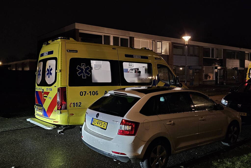 Traumateam ingezet voor noodsituatie in woning