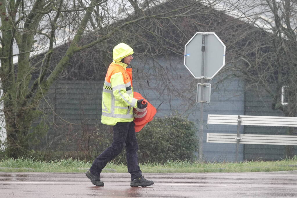 Ongeval tussen twee voertuigen op bekende kruising