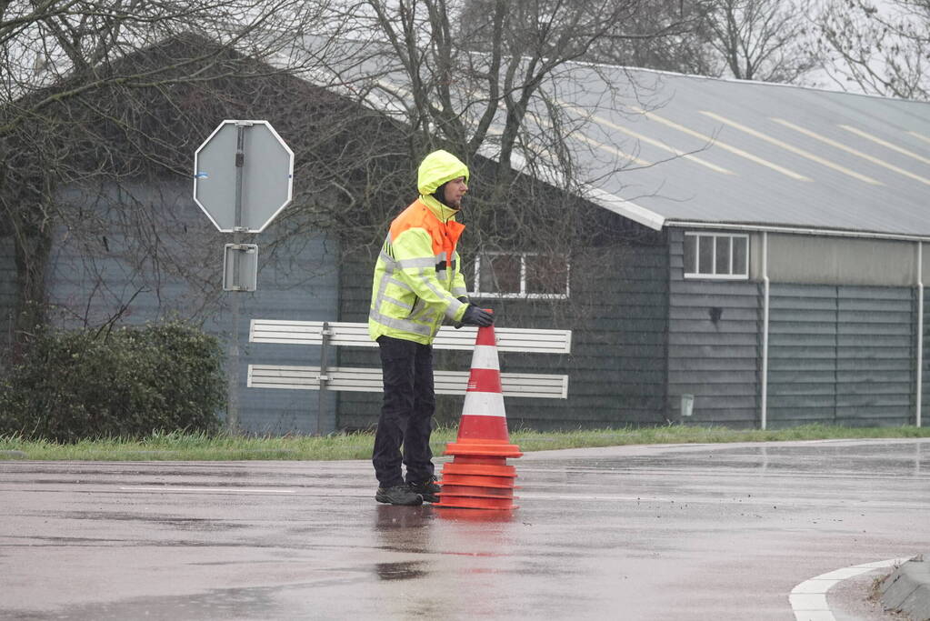 Ongeval tussen twee voertuigen op bekende kruising