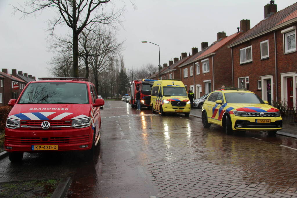 Traumateam en brandweer ingezet voor incident in woning