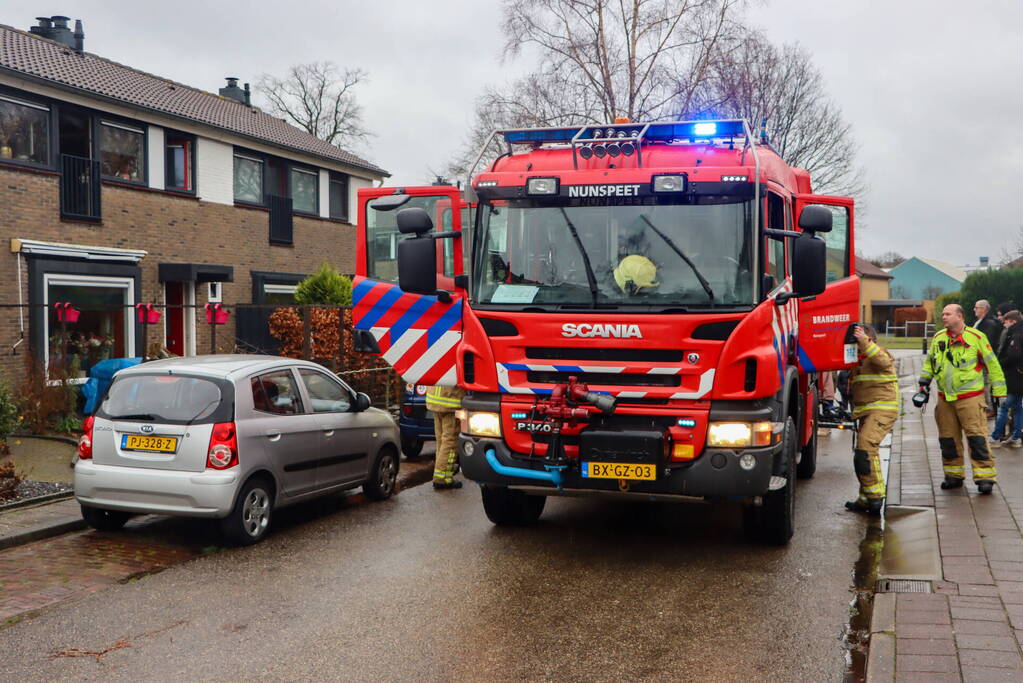 Brand in woning snel onder controle