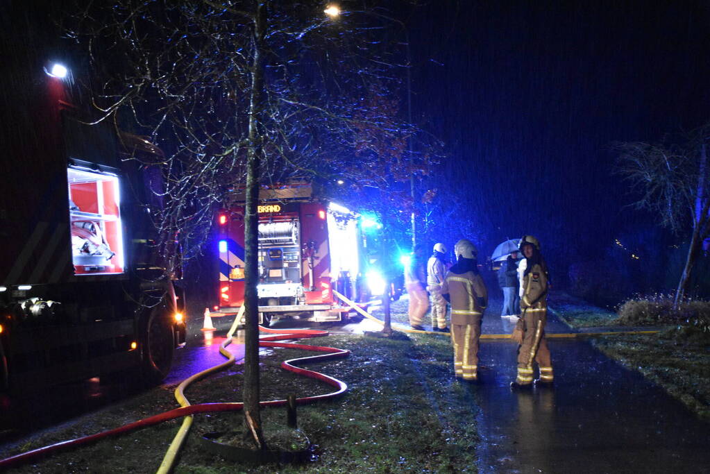 Rookontwikkeling bij brand in woning