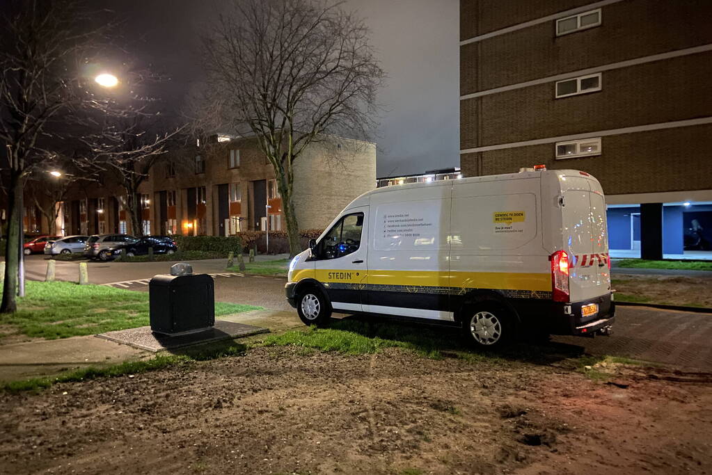 Brandweer ingezet voor gaslekkage