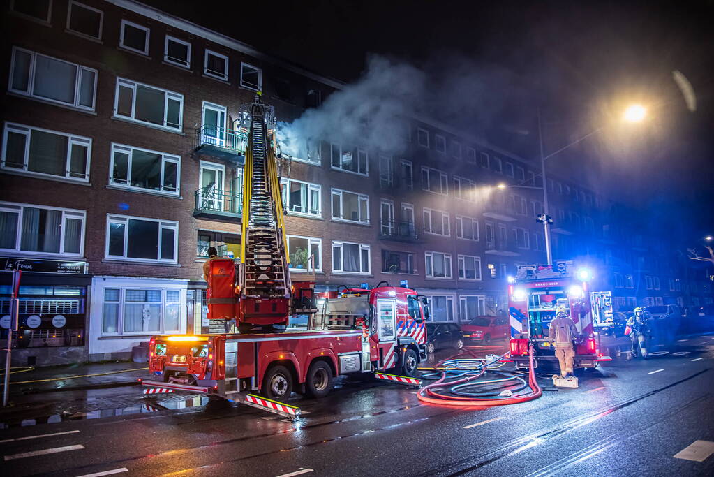 Persoon overleden bij uitslaande woningbrand