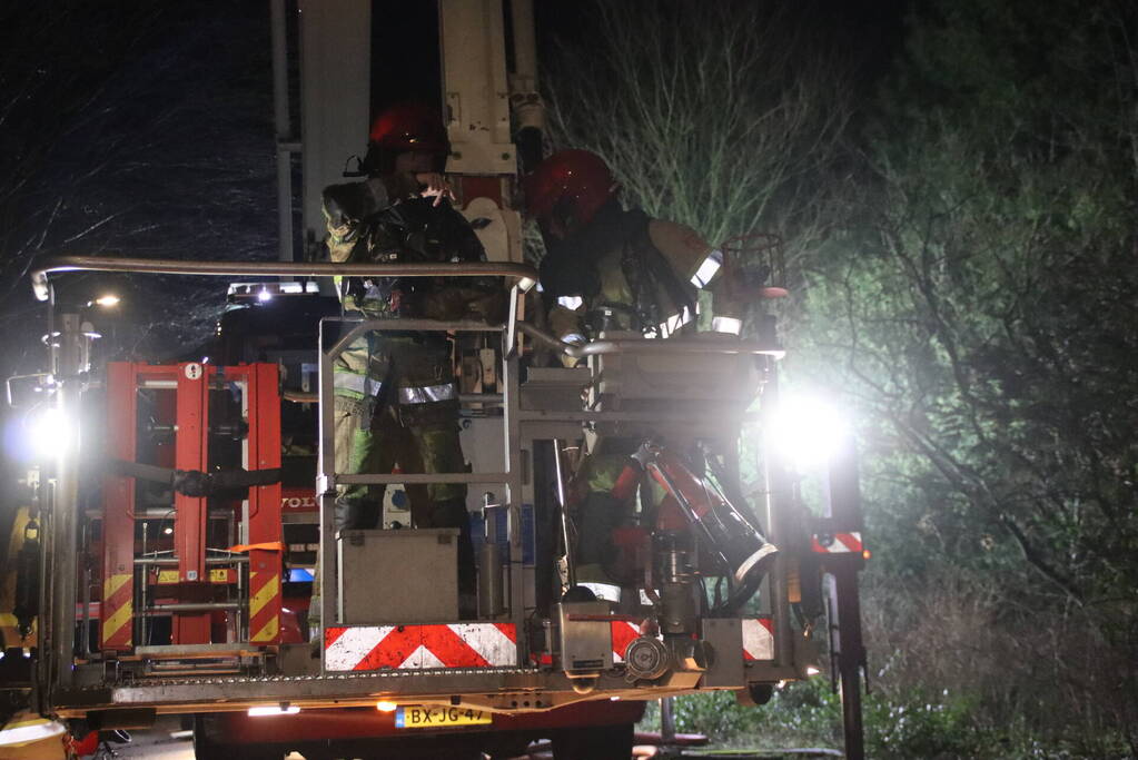 Persoon gewond bij brand in slaapkamer